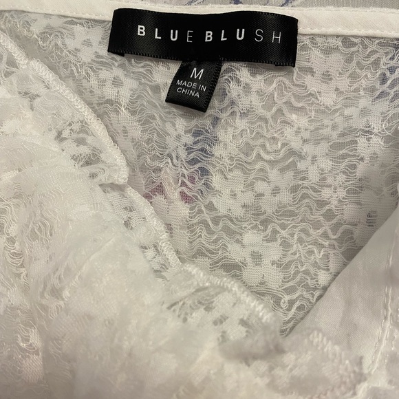 Grey Bandit Loving You White Top - Picture 2 of 4